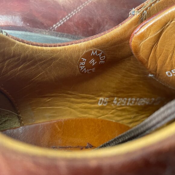 Mephisto Goodyear Welt Air-Relax Brown Leather Shoes - Men's Size 9.5 - Picture 9 of 9